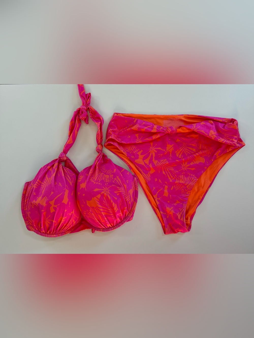 Bright Pink & Orange VS bikini